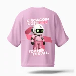 Dr. Sage CirCaCoin Pink Oversized Tee (Limited Edition)