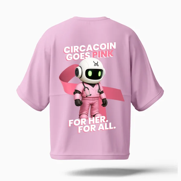 Dr. Sage CirCaCoin Pink Oversized Tee (Limited Edition)